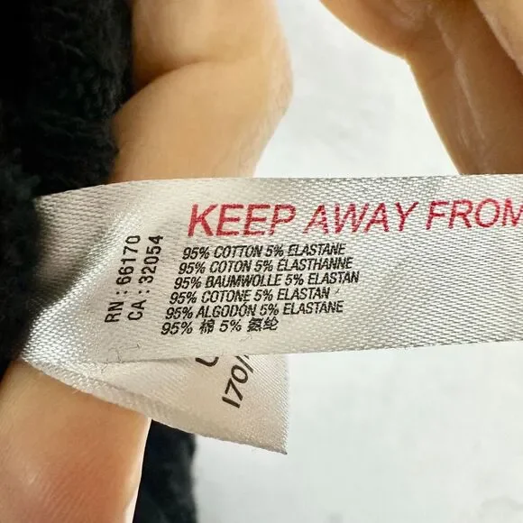 Free People Beach Pacific Maxi Dress Size Large Black V-Neck Collared Ribbed - Picture 7 of 7